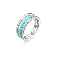 Anello Rosato Donna Gaia in Argento Zirconia RZGA35C - RZGA35C